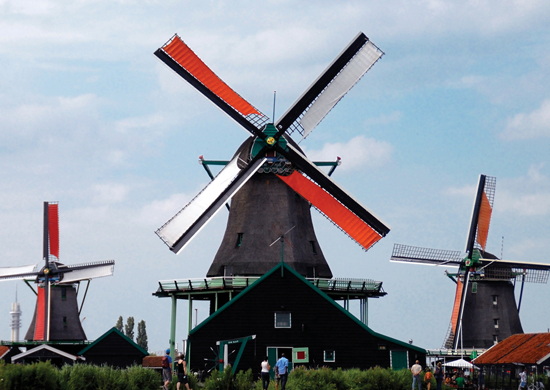 windmills at Zaanse Schans